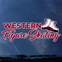 Western Figure Skating Decal