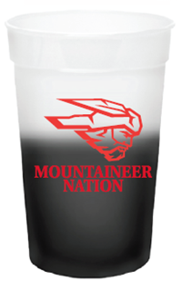 Mountaineer Nation Stadium Mood Cup - Frost To Black