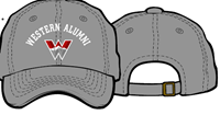 Western Alumni Scholarship Cap- Gray