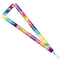 Western Tie Dye Lanyard