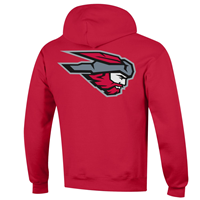 WESTERN FRONT TO BACK CHAMPION HOOD - SCARLET