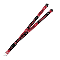 Western Black & Red Mountaineer Lanyard