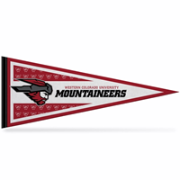 Wcu Mountaineer Soft Felt Pennant 12X30