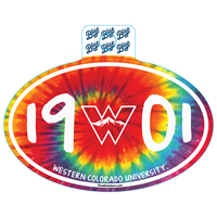 Western 1901 Tie Dye Oval