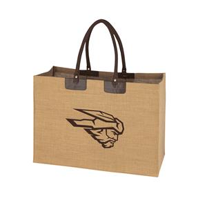 Western Mad Jack Large Jute Tote