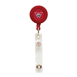 Western  Retractable Reel Opaque - Red