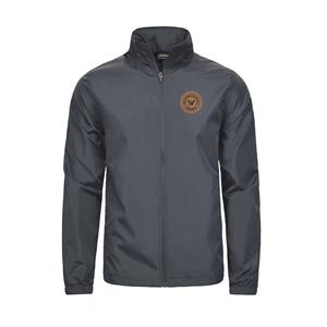 Western Atmos Genuine Leather Patch Unisex Windbreaker