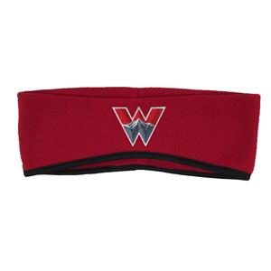 Western W Double-Weight Contoured Earband Red