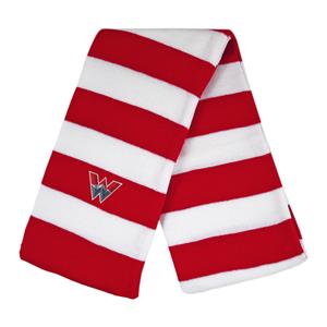 Western W Niagara - Rugby Striped Knit Scarf