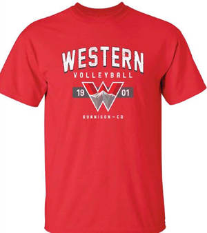 Western Classic Direct Sports Tee - Volleyball