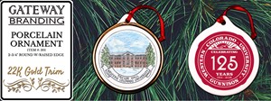 Ornament - Taylor Hall 125Th Ceramic
